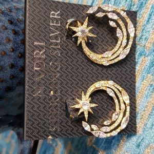NWOT Nadri sterling silver earrings